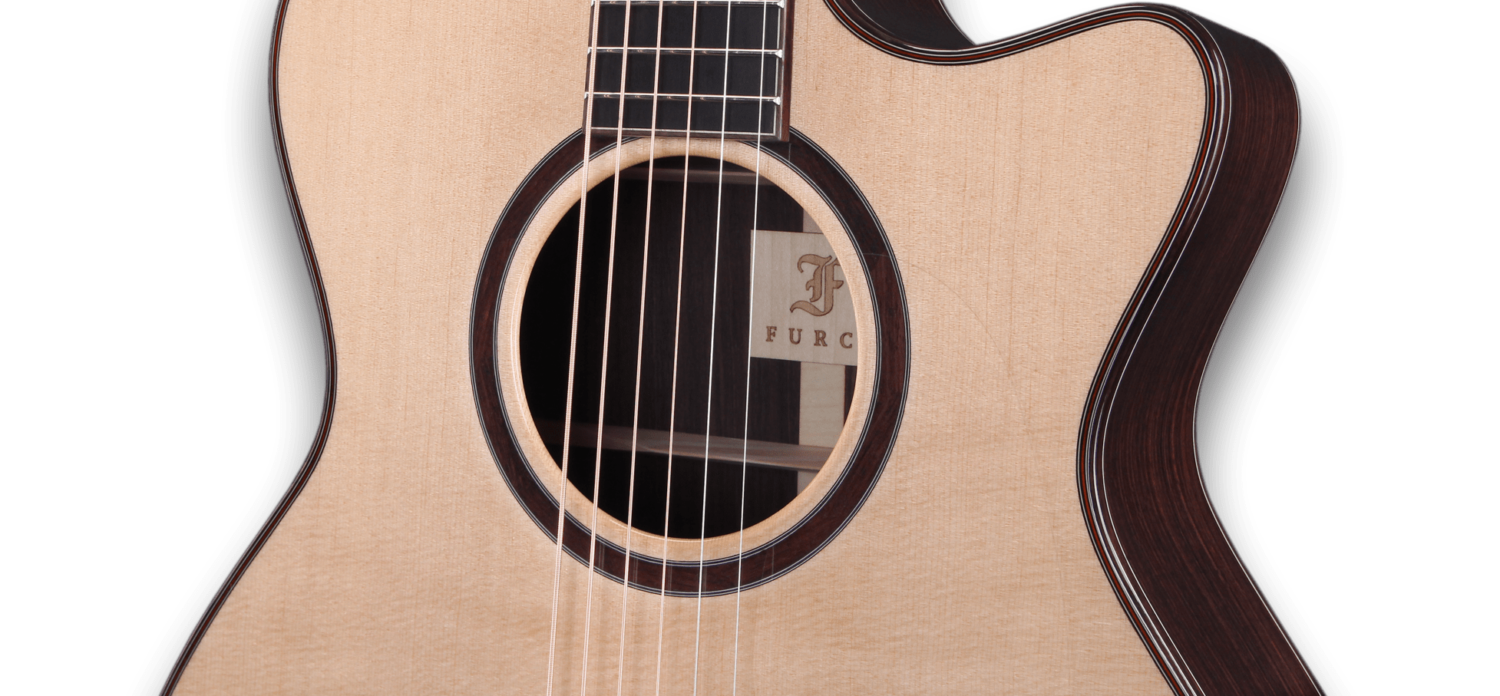 Red SR výrazný kruh Furch Guitars