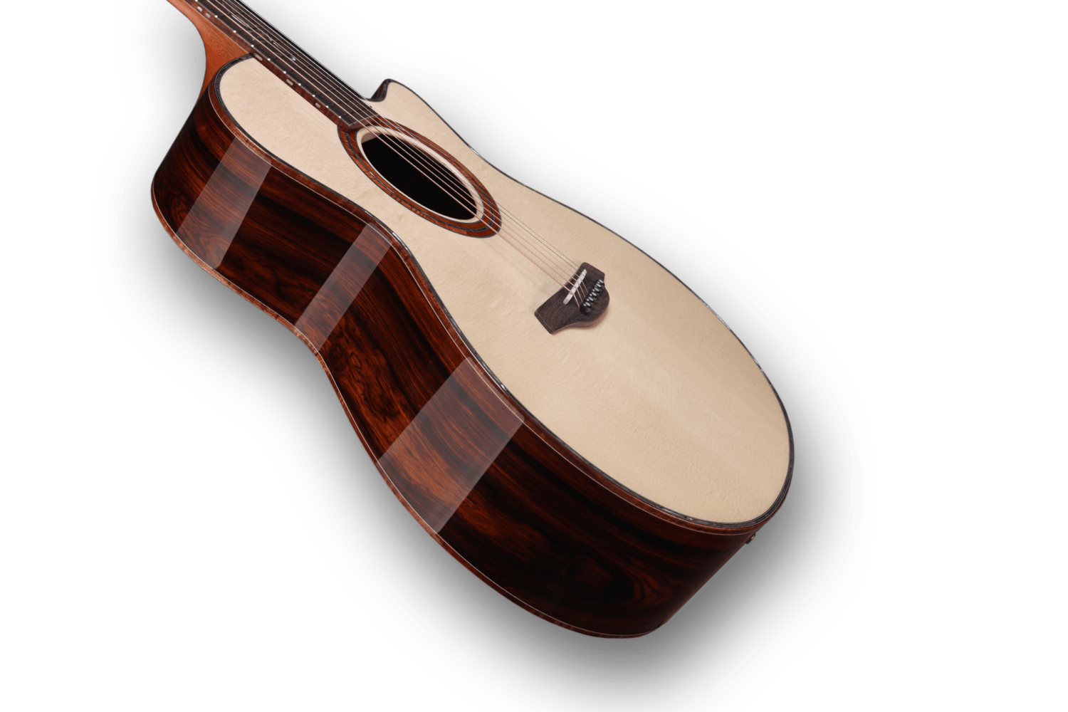 Red LC Lakovani Furch Guitars