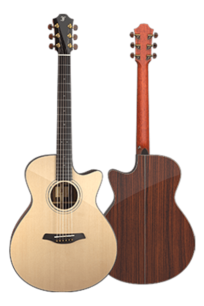 Yellow Gc CR Furch Guitar